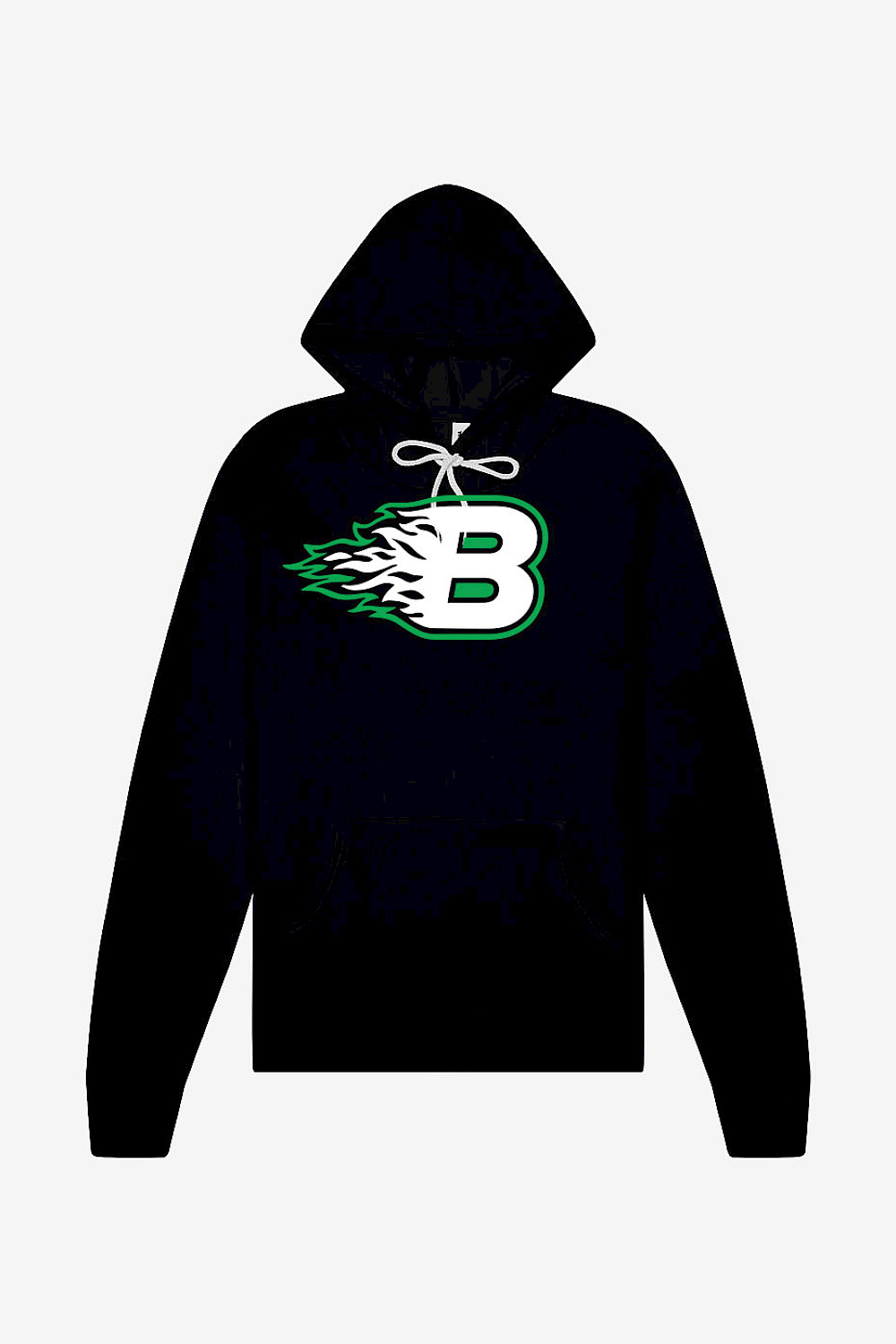 Adult Sponge Fleece Pullover Hooded Sweatshirt - Blazing B